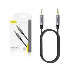 Foneng Metal AUX Audio Cable BM31 Male 3.5mm to Male 3.5mm 1m Black Foneng Metal AUX Audio Cable BM31 Male 3.5mm to Male 3.5mm 1m Black